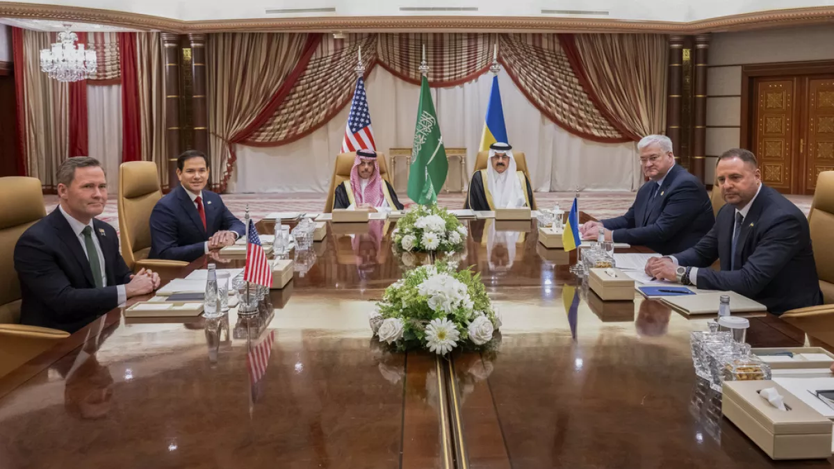 Ukraine Agrees to U.S.-Proposed 30-Day Ceasefire with Russia After Talks in Saudi Arabia