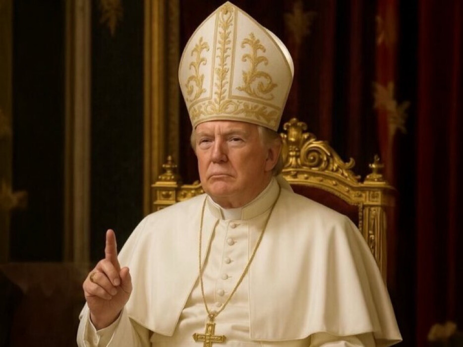 Trump Shares AI-Generated Image of Himself as Pope, Sparks Controversy