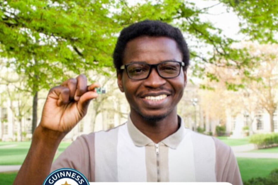 Nigerian Tech Whiz Develops World’s Smallest GPS Tracker