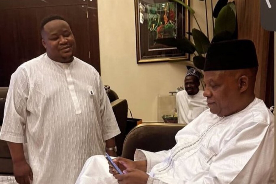 “Loyalty na Water”: Cubana Chief Priest Kneels Before VP Shettima, Sparks Buzz