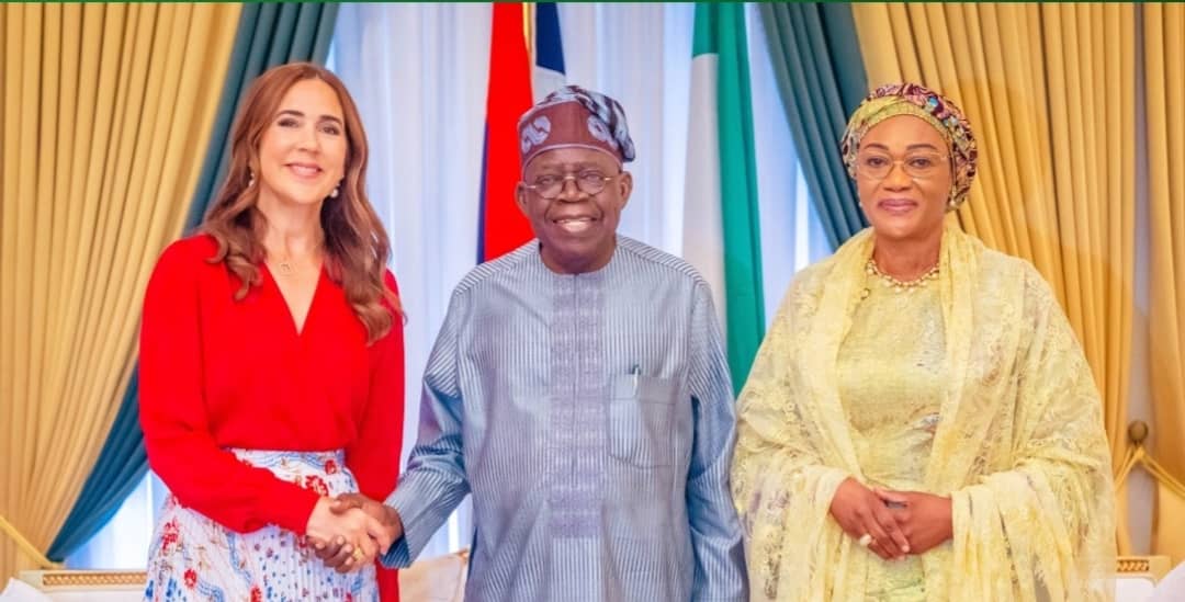 Tinubu Welcomes Queen of Denmark at Aso Villa, Announces Strengthened Ties