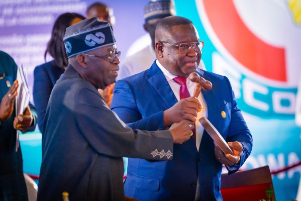 Tinubu Hands Over ECOWAS Leadership to Sierra Leone’s Bio