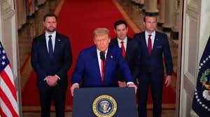 U.S. Strikes Iranian Nuclear Sites, Trump Announces “Spectacular Military Success”