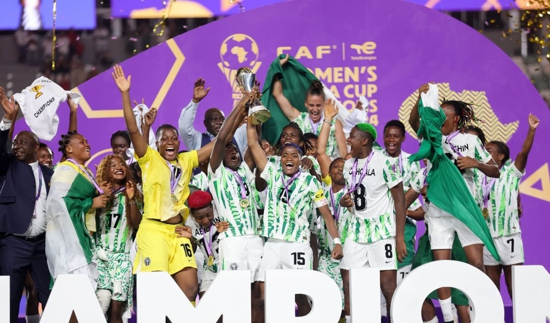 Nigeria’s First Lady and President Tinubu Celebrate Super Falcons’ 10th WAFCON Triumph