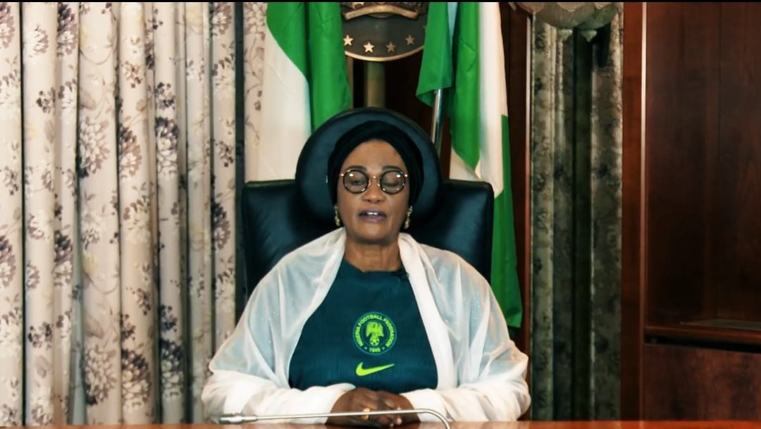 First Lady Oluremi Tinubu Congratulates Super Falcons, Urges Victory in WAFCON Final