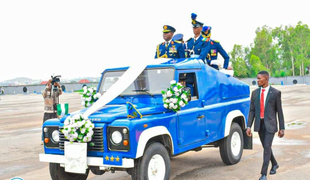 Air Chief Reaffirms NAF’s Commitment to Youth Development and Education at AFMS 45th Anniversary Parade