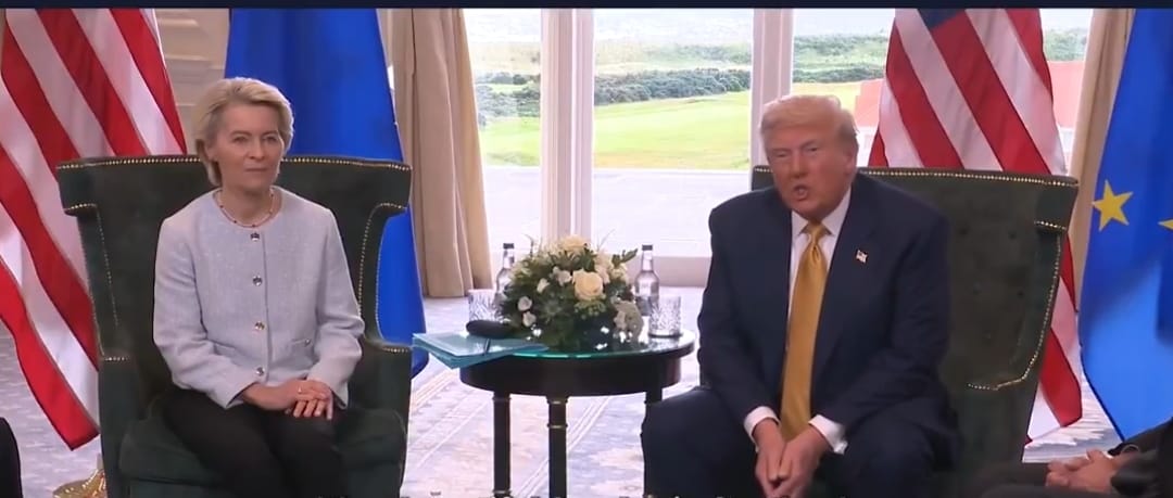 White House Confirms Trade Talks Between Trump, EU’s von der Leyen in Scotland