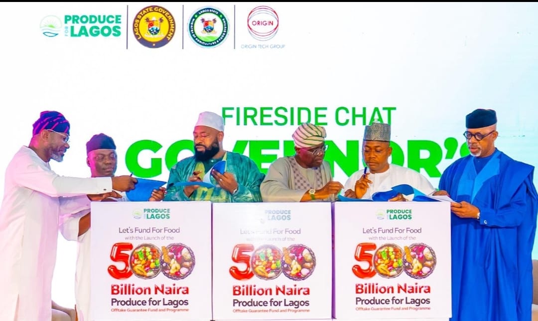 Sanwo-Olu Launches ₦500 Billion ‘Produce for Lagos’ Initiative to Bolster Food Security and Local Agriculture