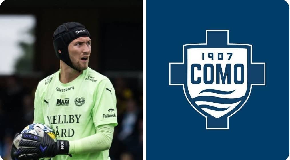 Como Agree Deal in Principle for Swedish Goalkeeper Noel Törnqvist