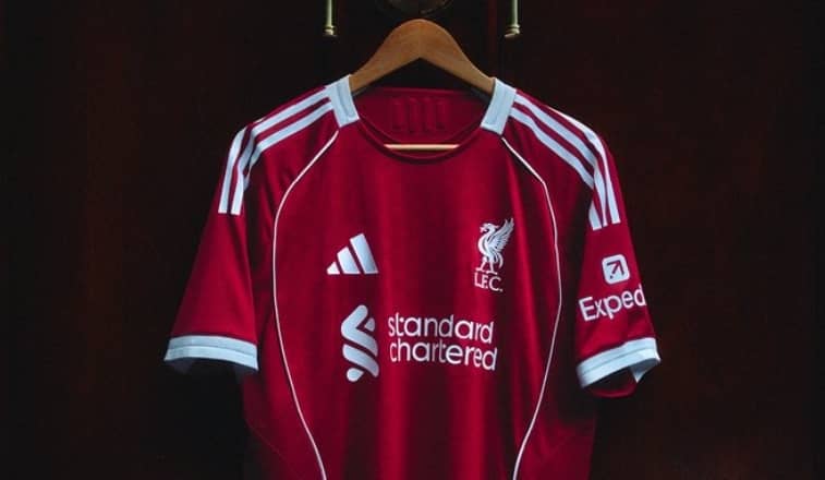 Liverpool FC Unveils Redefined Adidas 2025/26 Home Kit
