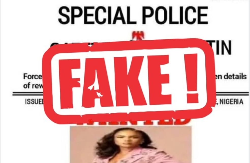 Police Debunks Wanted Bulletin Linking Iyabo Ojo
