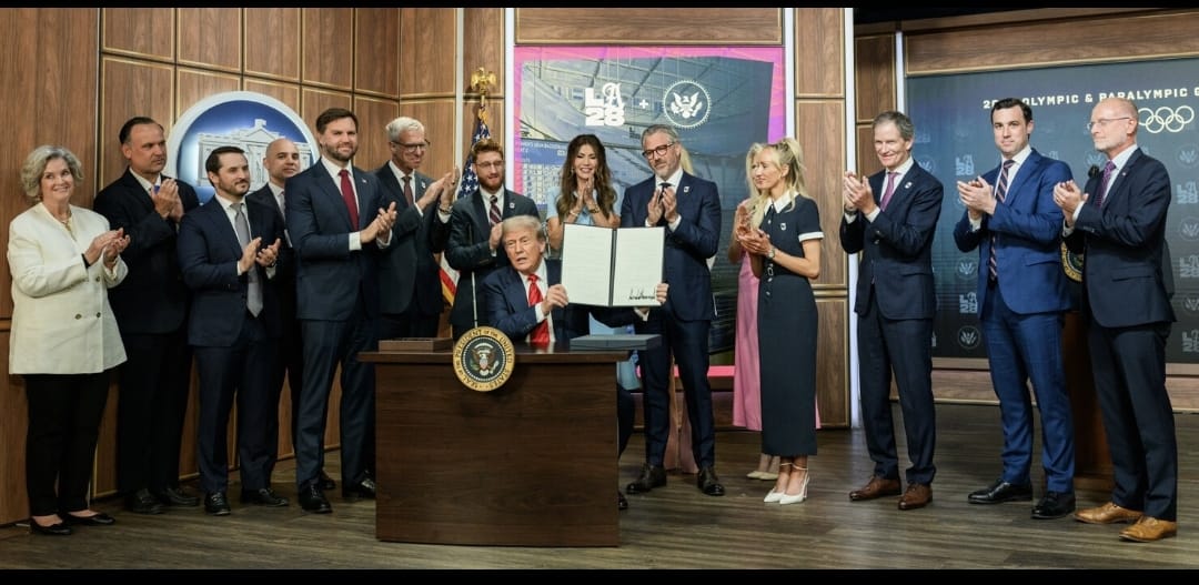 President Trump Establishes White House Task Force for 2028 Summer Olympics