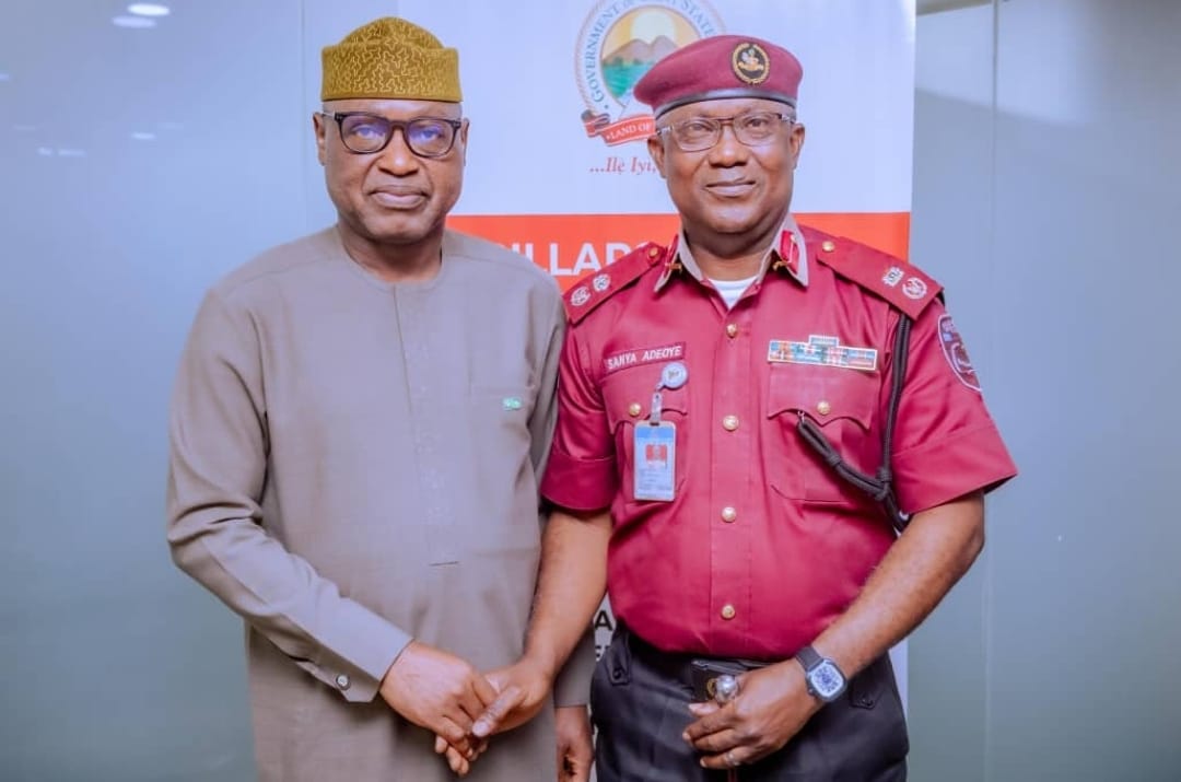 Ekiti Governor, FRSC Pledge Stronger Partnership on Road Safety